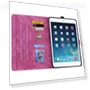Thumbnail Cartoon Sakura Cat Embossed Smart Leather Tablet Case — Cases