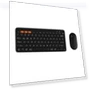 Chocolate Keycap Wireless Keyboard and Mouse — Keyboards, Computer boost
