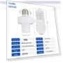 Screw-in E27 Socket with Wireless Remote Control and Timer Function — Smart Home Modules, Smarter than future