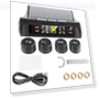 Universal Digital LCD Display Solar Power Tire Pressure Monitoring System — TPMS Sensor Replacements, LEEPEE Automotive Parts