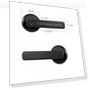 Smart Fingerprint Door Lock Handle — Smart Home Security, DC-HOME Textile