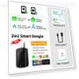 Wireless CarPlay Android Auto Adapter — Stereo Receivers, Happy Home Mall