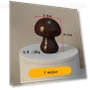Wooden Mushroom Lamp — Lighting, Chic Home