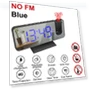 Digital Smart Alarm Clock with FM Radio and LED Projection — Alarms & Clocks, DC-HOME Textile