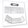 Mini Foldable Keyboard with Touch Panel — Keyboards, Chic Interiors