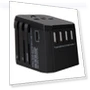Travel Smart Adapter International Plug Adapter Wall USB Type C Charger AC Power — Chargers & Adapters, Melery