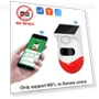 Smart WiFi Infrared Motion Detector with Solar Strobe Siren — Motion Sensors, Actually lighting