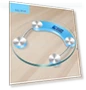 Transparent Round Digital Body Scale — Weight Management Tools, Essager Electronic