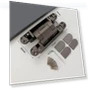 Folding Invisible Door Hinge with Silent Closing — Hinges, Xiongwei