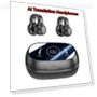 AI Translation Wireless Earbuds — Audio Gear, Junmaocun
