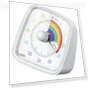 Mini Electronic Timer with Colorful Rainbow Dial — Timers, Foreverchic