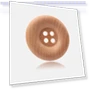 Round Wooden Smart Buttons — Buttons, Arts & Hobbies