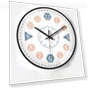 12-Inch Automatic Synchronization Silent Wall Clock — Clocks, Window glass film