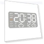 Digital Wall Clock with Remote Control — Clocks, Smartdbird