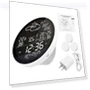 Smart Weather Station with Clock — Barometers, Automobile and motorcycle supplies