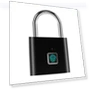 Waterproof Mini Fingerprint Door Lock — Padlocks & Hasps, HOME-Auto-001