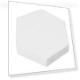 Hexagonal LED Wall Light with Touch Control — Wall Lighting, Koogeelife