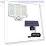 Motion Sensor Light with Detachable Solar Panel — Outdoor Security & Flood Lighting, Vestidos