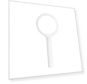3X Smart Gravity Sensor Handheld Magnifier with 45 LED Lights — Vision Aids, Youpin