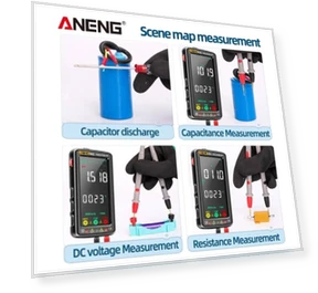 Smart VA Reverse Multimeter AC/DC Ammeter Voltage Tester — Multimeters & Analyzers, ANENG