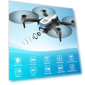 1080P FPV Foldable Drone with Camera for Beginners — Drones, Velcase