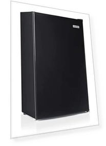 3.2 Cu.Ft. Compact Refrigerator with Freezer - Slide Out Glass Shelf — Mini Fridges, Igloo