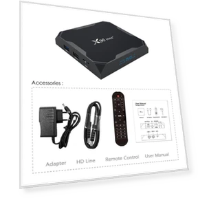 8K Video Decode TV Box — Streaming Devices, X96