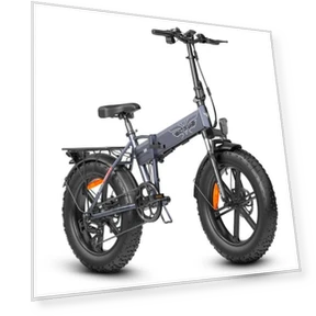 Fast, Foldable Fat-Tire Mountain Bicycle — E-Bikes, ENGWE