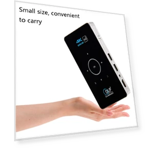 Android System Smart DLP HD Mini Projector — Home Theater Projectors, C6