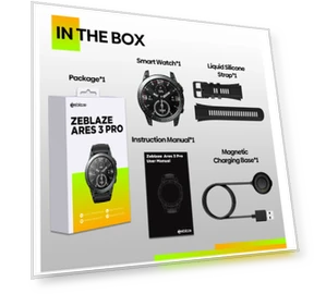 Ares 3 Pro Smart Watch — Smartwatches, Zeblaze