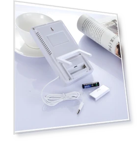 Digital LCD Humidity and Thermometer with Extra Sensor Cable — Home Climate Control