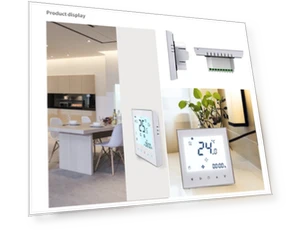 Touch LCD Digital WiFi Heating Room Thermostat with Sensor — Home Climate Control, BHT