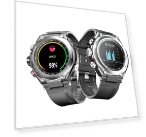 Smartwatch with BT Earbuds — Wearable Accessories, LEMFO