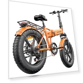 20-Inch Fat Tires Foldable Electric Bike — Electric Vehicles, ENGWE
