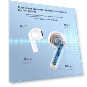 ENC Noise-Canceling Bluetooth Headphones — In-Ear Headphones, JOYROOM