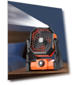 Outdoor Fan with Infinite Variable Speed — Misting Fans