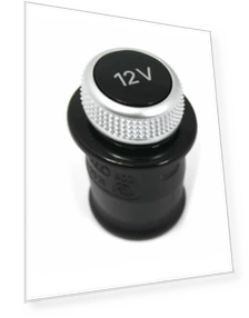 Chrome Plated Cigarette Lighter Cover — Chrome Trim & Accessories