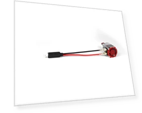 LED H1 Replacement Single Converter Wiring Connector Cable — Headlight