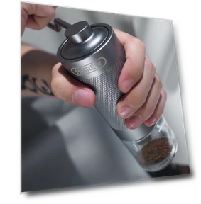 Manual Coffee Grinder Portable High Quality Hand Grinder Mill — Hand Coffee Grinders, HIBREW