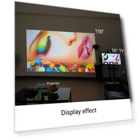 Portable LCD Projector — Home Theater Projectors, BYINTEK
