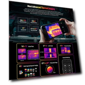 Rugged Phone with FLIR Thermal Imaging Camera — Mobile Devices & Accessories, Ulefone