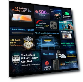Rugged Smartphone — Dry Bags, OSCAL