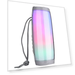 Wireless Bluetooth Speaker with LED Melody Colorful Light — Portable Audio