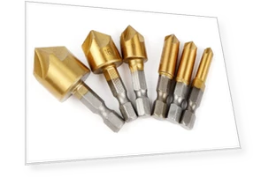 5-blade Chamfer Countersunk Drill Bits Kit — Countersink
