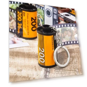 Colorful Camera Roll Keychain — Keyrings & Keychains
