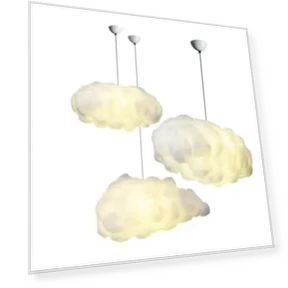 Floating Clouds Chandeliers Bedroom Pendant Light — Overhead Lighting