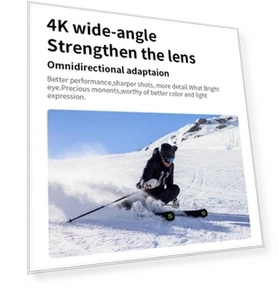 4K60FPS WiFi Anti-shake Action Camera — Wearable Cameras, VIRAN