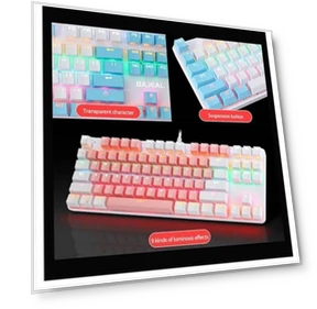 87 Keys Wired Mechanical Keyboard — Keyboards, Daseey