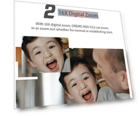 Digital Video Camera — Camcorder, Ordro