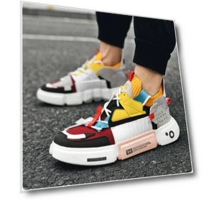 Platform Sneakers Casual Shoes — Trendy Sneakers, Youpin